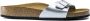 Birkenstock Madrid Dames Slippers Silver Regular fit | Zilver | Imitatieleer - Thumbnail 1