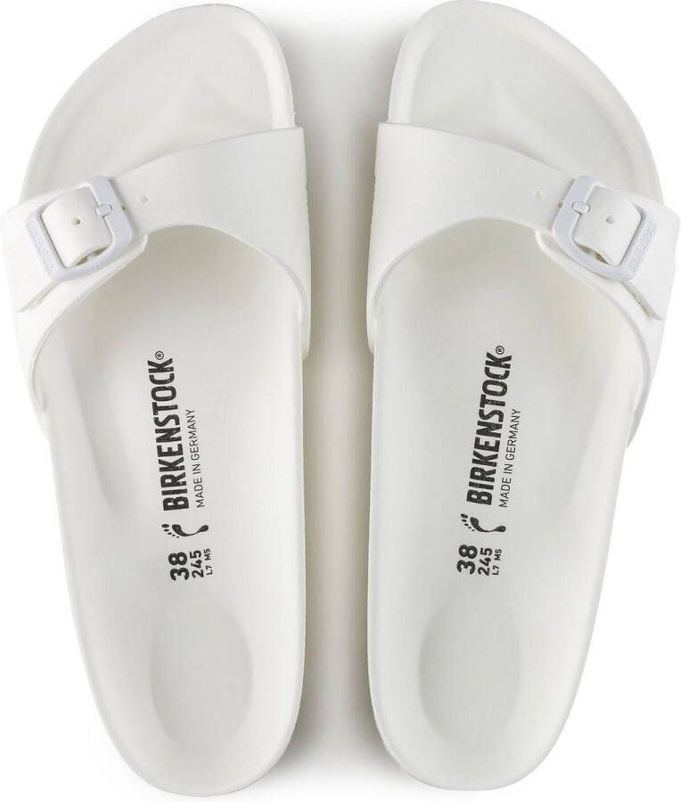 Birkenstock Madrid EVA Heren Slippers White Regular fit | Wit | EVA