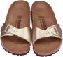 Birkenstock Madrid Narrow Birko-Flor Gold - Thumbnail 1