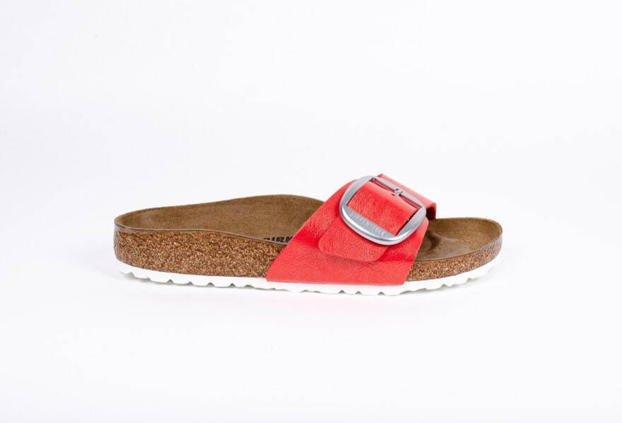 Birkenstock Madrid Graceful Dames Slippers Small fit Rood - Foto 2
