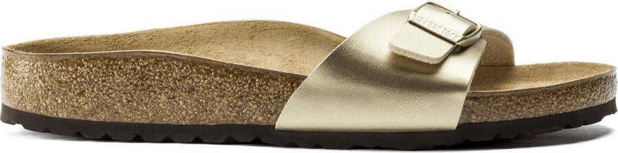 BIRKENSTOCK Slippers Madrid Maat: 43 Materiaal: Leatherlook Kleur: Goud - Foto 6