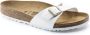Birkenstock Madrid Birko-flor Lack Sandalen Schoenen patente white maat: 36 beschikbare maaten:36 - Thumbnail 10