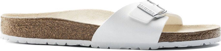 Birkenstock MADRID White Birko-Flor regular