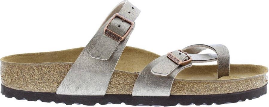 Birkenstock Mayari BF Regular Dames Slippers Graceful Taupe