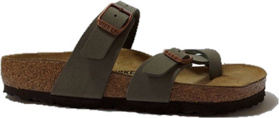 Birkenstock Mayari BFBC Regular Dames Slippers Stone