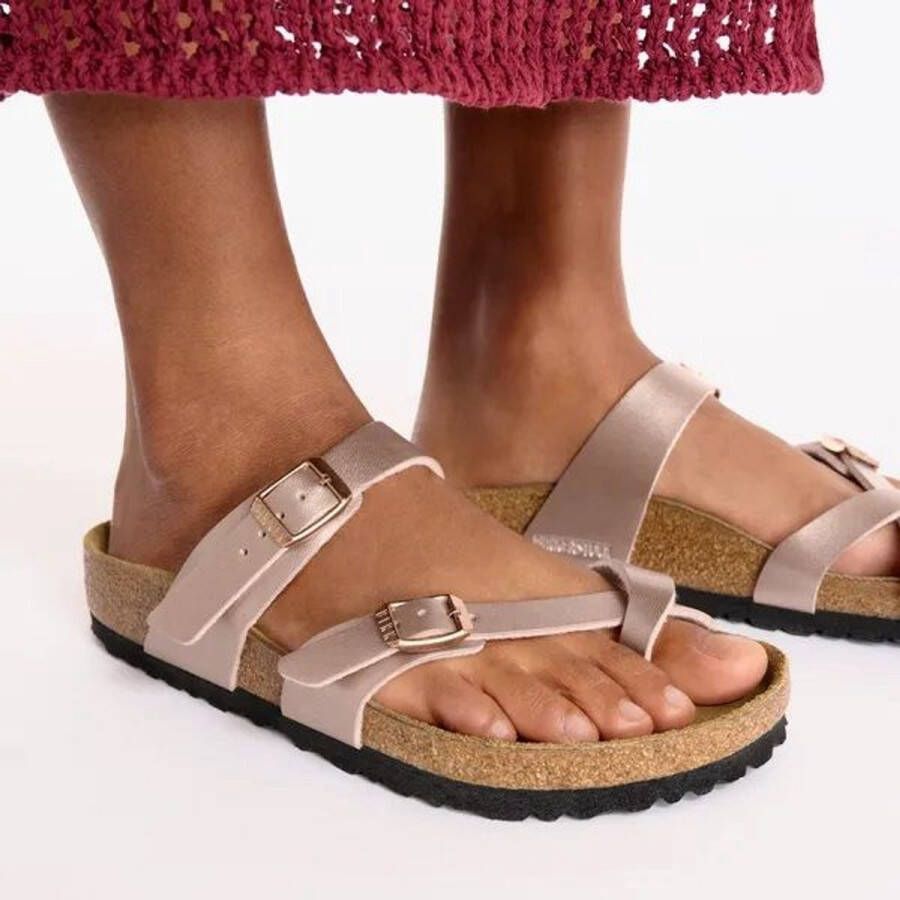 Birkenstock Mayari Birko-Flor Copper Narrow Fit