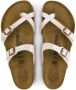 Birkenstock Mayari Birko-Flor Narrow Fit Graceful Pearl White - Thumbnail 1