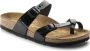 Birkenstock Mayari Dames Slippers Black Patent Narrow fit | Zwart | Imitatieleer - Thumbnail 11