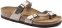 Birkenstock Mayari Dames Slippers Graceful Taupe Narrow fit | Taupe | Imitatieleer - Thumbnail 1