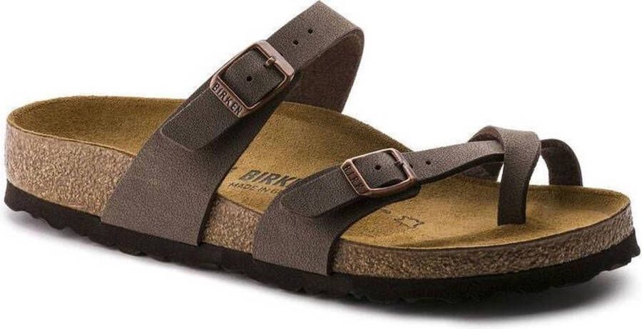 Birkenstock Mayari Slippers Mocha Regular fit | Bruin | Imitatieleer - Foto 8