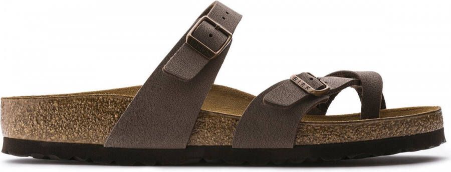Birkenstock Mayari Slippers Mocha Regular fit | Bruin | Imitatieleer - Foto 6