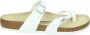 Birkenstock Mayari Dames Slippers Wit Birko-flor Lak Regular-fit – - Thumbnail 1