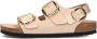 Birkenstock Beige Big Buckle Sandalen Natuurlijk Leer Beige Dames - Thumbnail 2