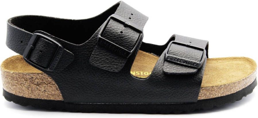 Birkenstock Milano Buffalo Black