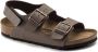 Birkenstock Milano Kids Sandalen Mocha Narrow fit | Bruin | Imitatieleer - Thumbnail 2