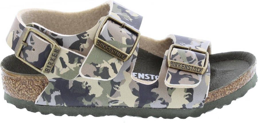 Birkenstock Milano Kinderslippers Small fit Khaki