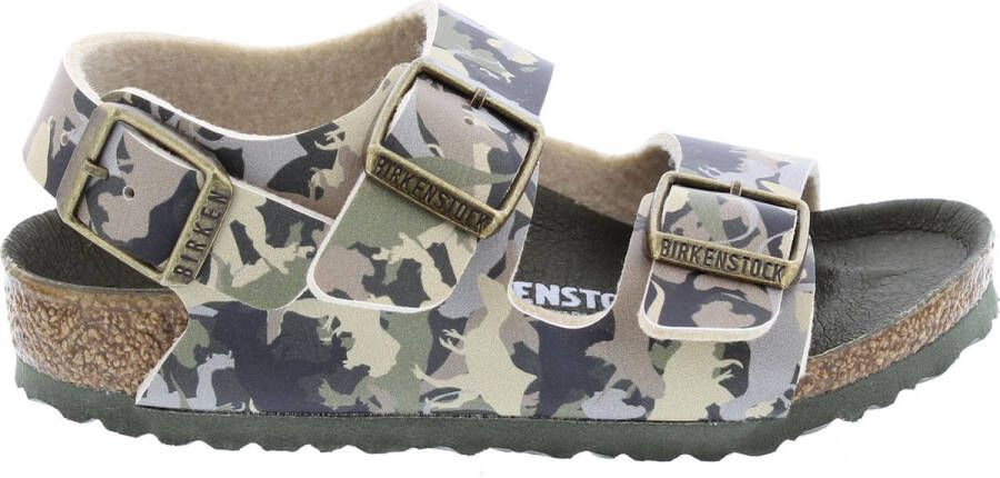 Birkenstock Milano Kinderslippers Small fit Khaki - Foto 9