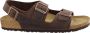 Birkenstock Milano Platte Sandalen Comfort en Stijl Bruin - Thumbnail 1