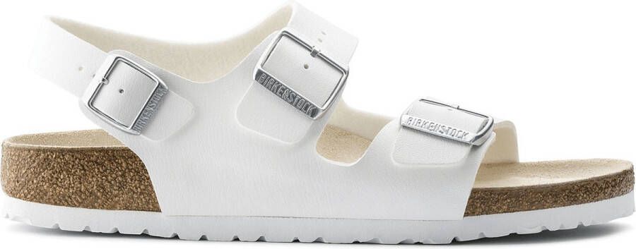 Birkenstock Milano Sandalen White Regular fit | Wit | Imitatieleer