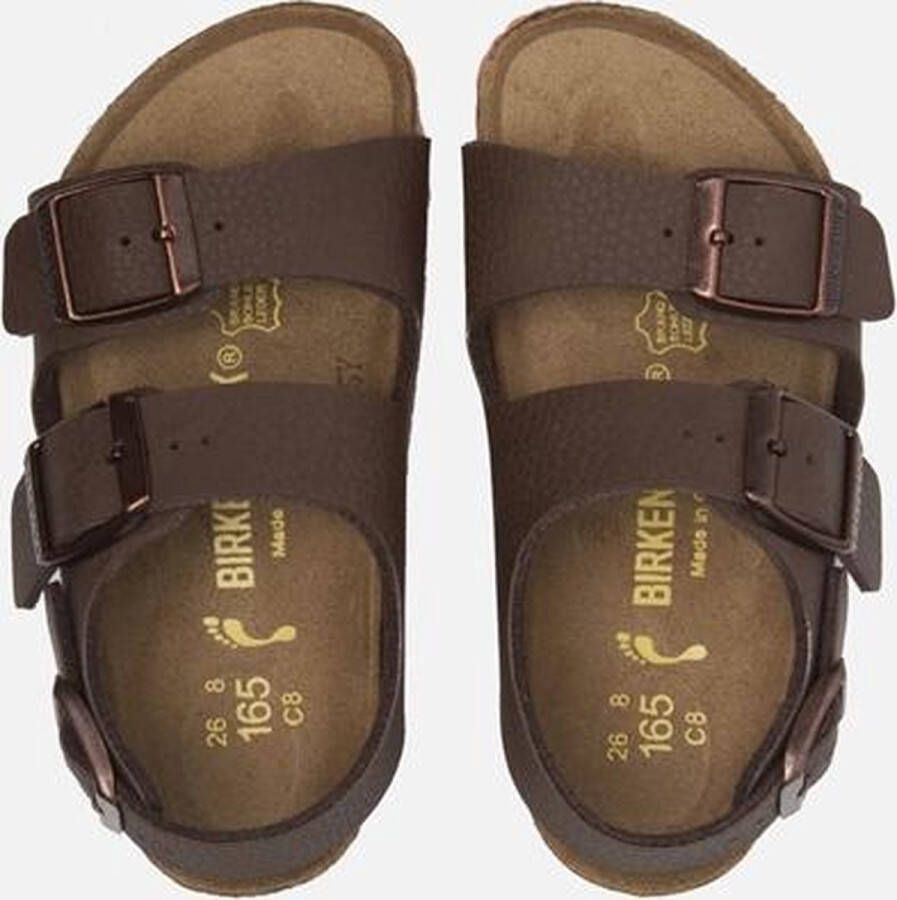 Birkenstock Milano Slippers Unisex bruin