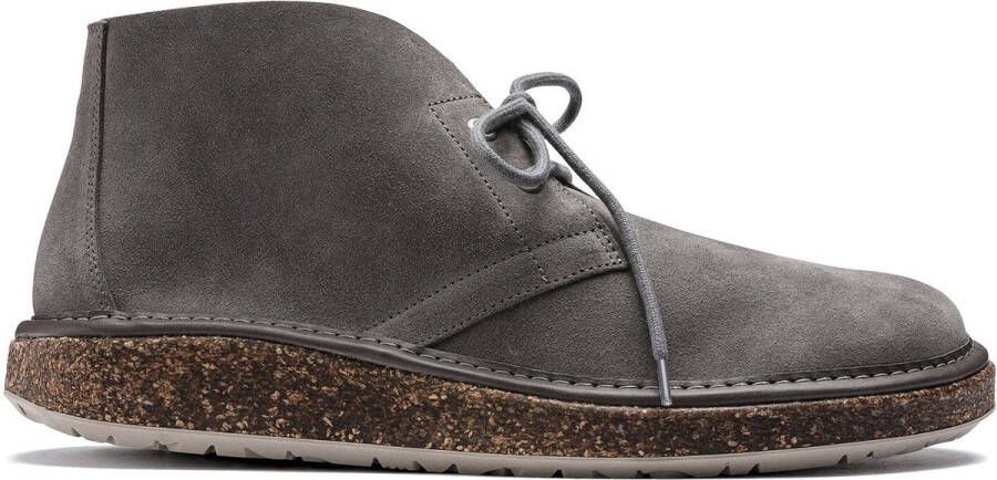 Birkenstock Milton mid narrow grijs casualschoenen uni (1017312)