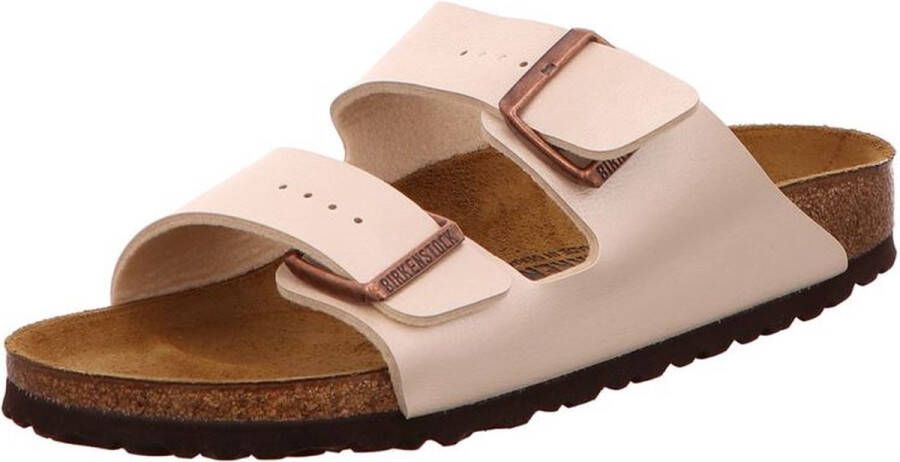 Birkenstock Arizina BS Slides Beige Dames