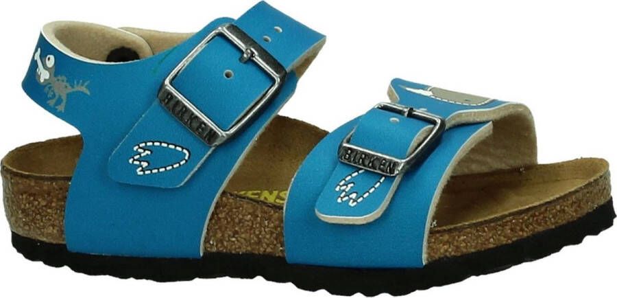 Birkenstock New york Jongens Turquoise