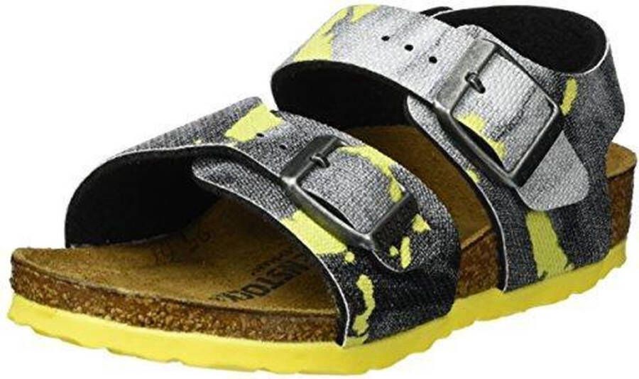 Birkenstock New York Kids City Camo Yellow