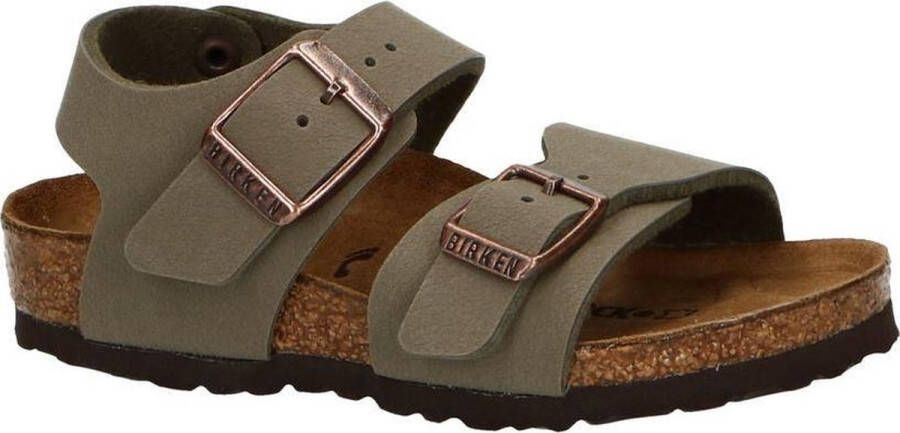 Birkenstock New York Taupe Sandalen