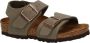Birkenstock New York Unisex Sandalen Taupe - Thumbnail 1
