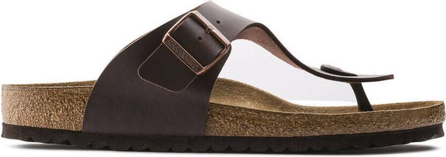 Birkenstock Ramses Habana regular Birko-Flor Nubuck Heren Teenslipper Nubuck Brown - Foto 19