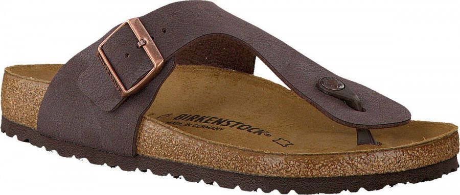 Birkenstock Ramses Habana regular Birko-Flor Nubuck Heren Teenslipper Nubuck Brown - Foto 4