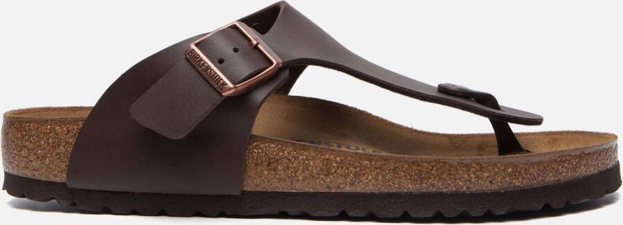 Birkenstock Ramses Habana regular Birko-Flor Nubuck Heren Teenslipper Nubuck Brown - Foto 5