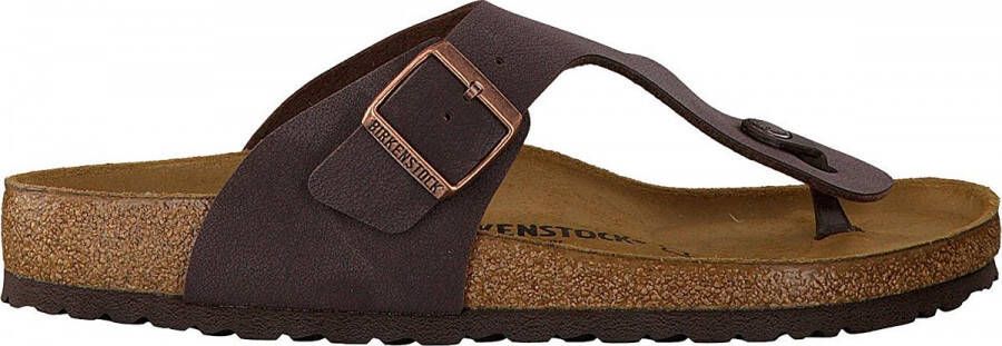 Birkenstock Ramses Habana regular Birko-Flor Nubuck Heren Teenslipper Nubuck Brown - Foto 7
