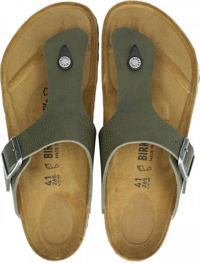 Birkenstock Ramses Heren Slippers Regular fit Green - Schoenen.nl