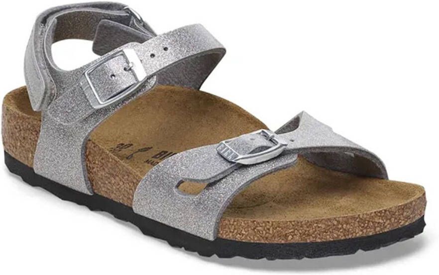 Birkenstock Rio AS Kids Birko-Flor Narrow Fit Sparkling Light
