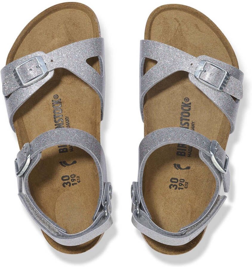 Birkenstock Rio AS Kids Birko-Flor Narrow Fit Sparkling Light