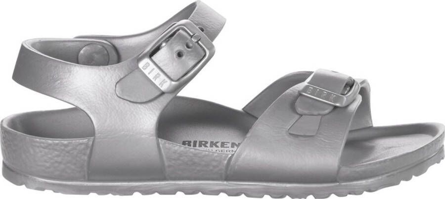 Birkenstock Rio EVA Kinderslippers Small fit Silver