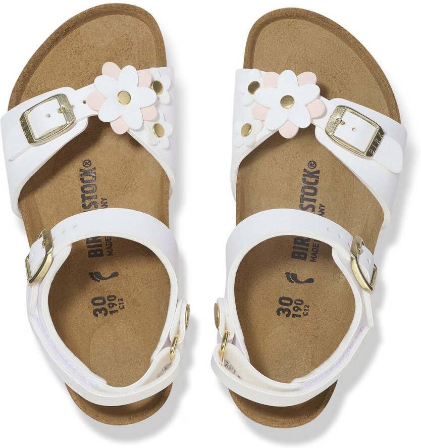Birkenstock Rio Hl Kinderen Bloemen Sandalen Birko Flor Streetwear Kind