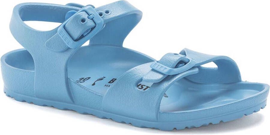 Birkenstock Rio Kids Eva Hemelblauwe Sandalen Streetwear Kind