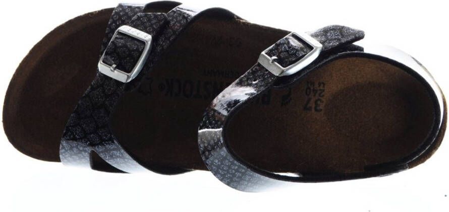 Birkenstock Rio Kids Magic Snake Black