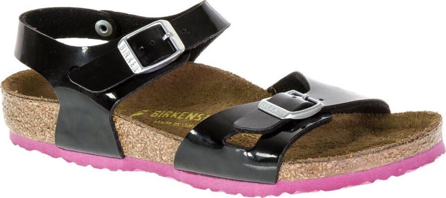 Birkenstock Rio Sandaal Slippers Unisex Zwart