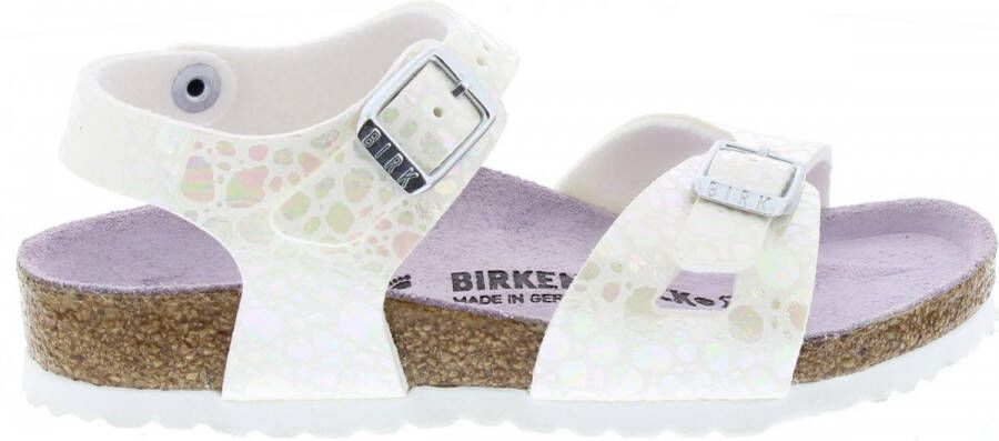 Blundstone Birkenstock Rio Metallic Stones White Sandalen Kids Size :