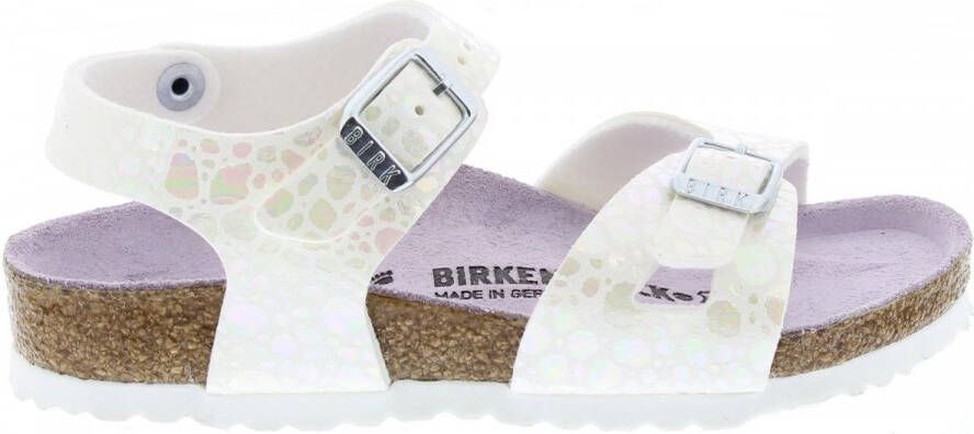 Blundstone Birkenstock Rio Metallic Stones White Sandalen Kids Size :