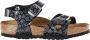 Birkenstock Rio Magic Snake Black-Silver Sandalen Kids - Thumbnail 3