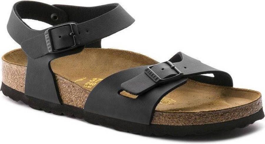 Birkenstock Rio sandalen zwart