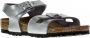 Birkenstock Rio Slippers Meisjes zilver - Thumbnail 12