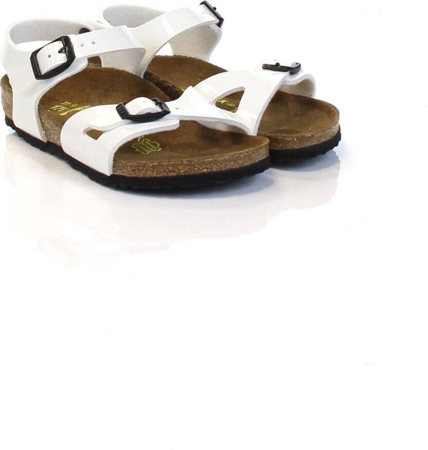 Birkenstock Rio Slippers Kinderen Wit