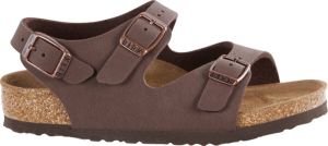 Birkenstock Roma Kids Sandalen Mocha Regular fit | Bruin | Imitatieleer