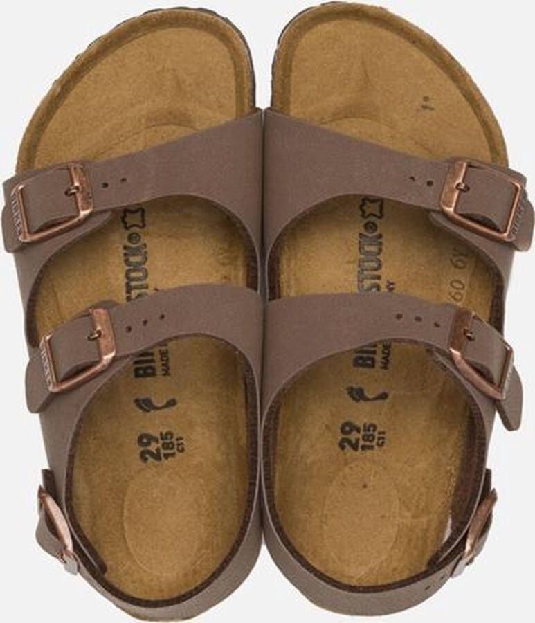 Birkenstock Roma Slippers Kinderen Bruin - Foto 4